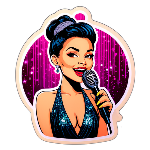 Şık Bir Kabare Ortamında Seda Sayan