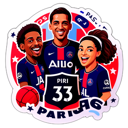 PSG Fan Csoport Matrica