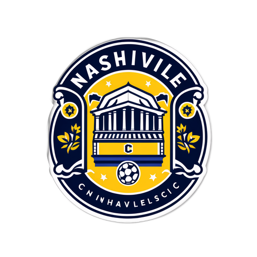Sticker ya Nashville SC ya Furaha