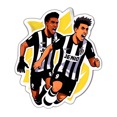 Stiker Pertandingan Dinamis Atletico Mineiro dan Remo