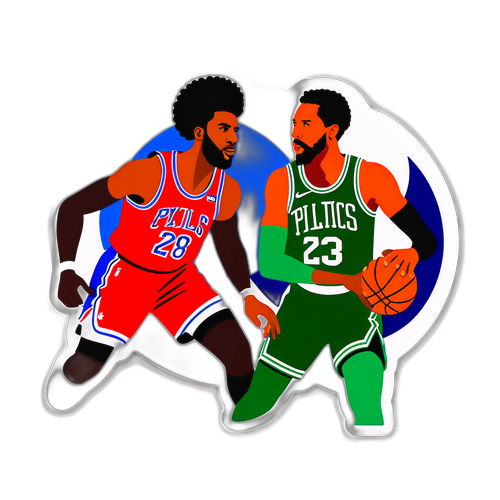 Intensibong Labanan ng 76ers at Celtics