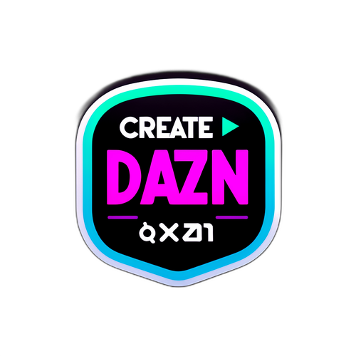 DAZN Sticker Ontwerp