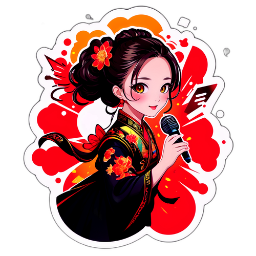 蔡小倩音樂會獨特貼紙