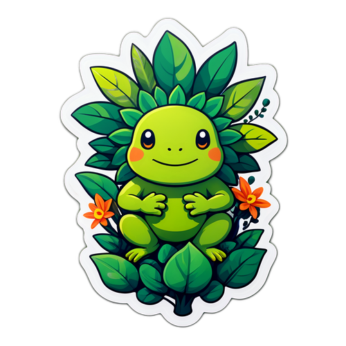 자연과 조화를 이루는 그로키 스티커