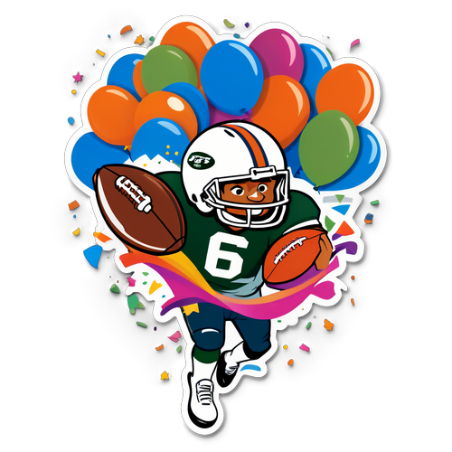 Party Time for Football Fans: Celebrate the Jets vs Broncos Game with a Whimsical Bash!