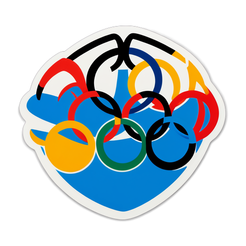 Sportens Styrka: En Sticker som Förenar OSS med Olympiska Ringar!