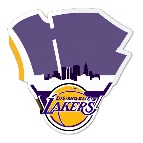 Los Angeles Lakers Spirit Sticker