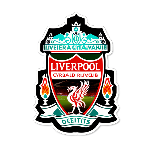 Sticker Liverpool với câu slogan bắt tai về đội bóng