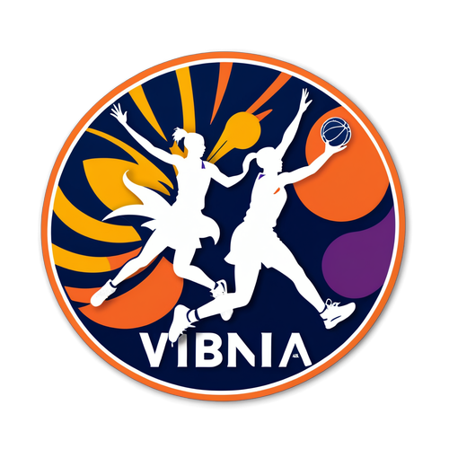 Binuhay na Enerhiya: Ang Logo ng WNBA sa Kahanga-hangang Circulo ng Action at Kulay!