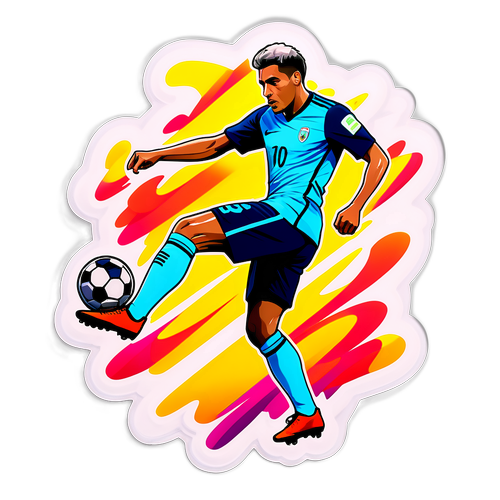 Pegatina dinámica de Mariano Navone en acción