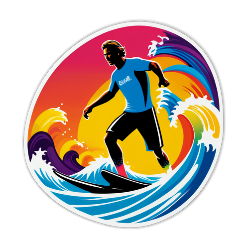 Huwag Palampasin: Ang Pagsasayaw ng Surfer sa Malalaking Alon ng Surfing Olympics!