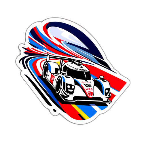 WEC Wyścigi Endurance - Naklejka