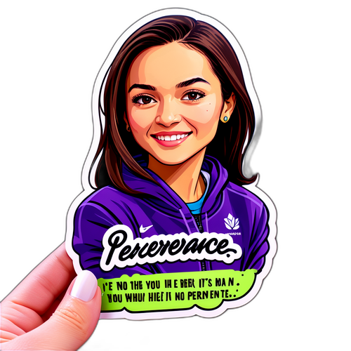 Sticker Motivasi Dengan Emma Raducanu