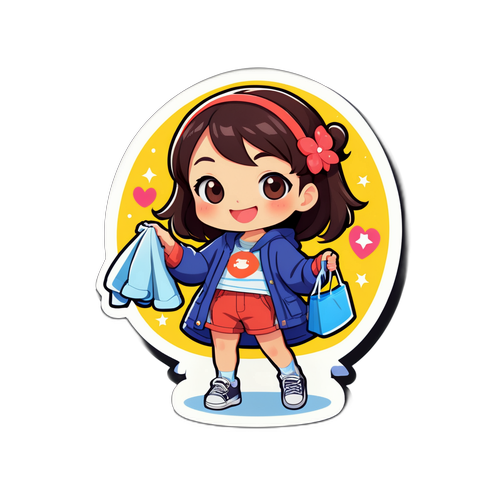 カジュアルファッションのシマムラキャラクター