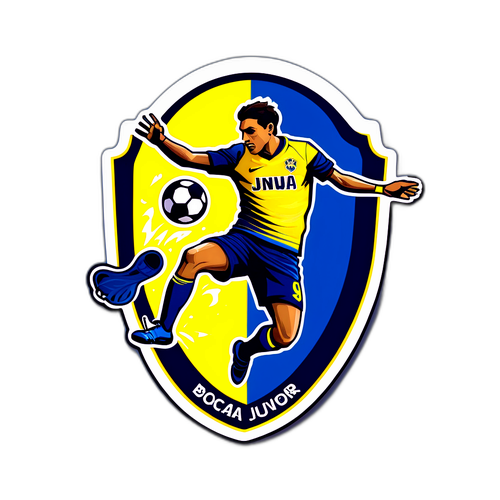 Stiker Energetik Boca Juniors