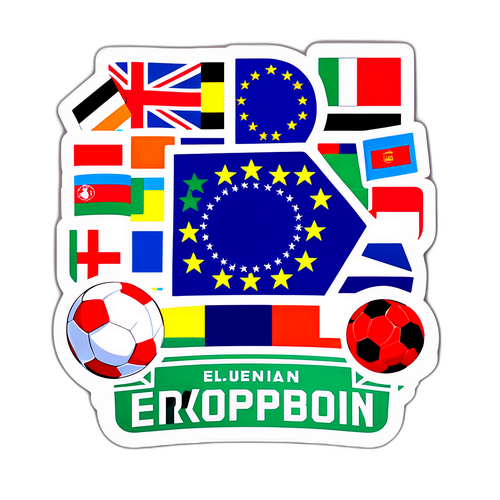 Sticker de football européen
