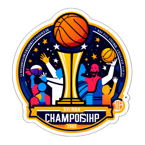 NBA冠軍慶祝貼紙