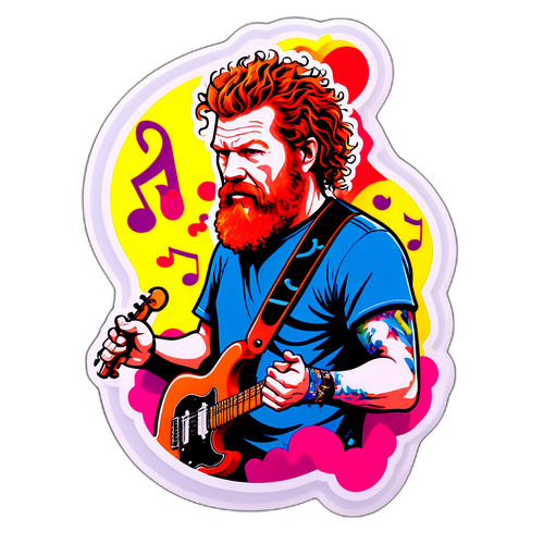 Samolepka inspirovaná Brenta Hindse