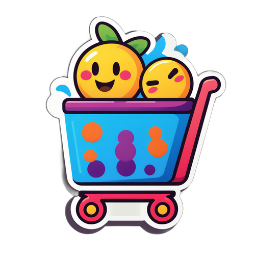 理性购物情绪贴纸