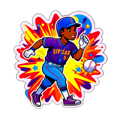 Tyler Stephenson Superstar Baseball Sticker