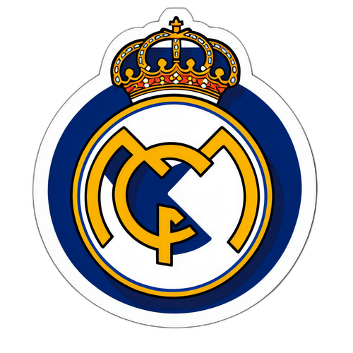 Iconische Real Madrid Sticker