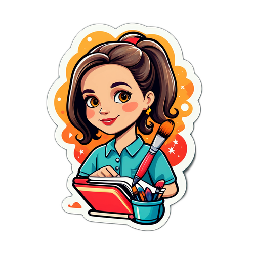 Creatieve Inspiratie Sticker