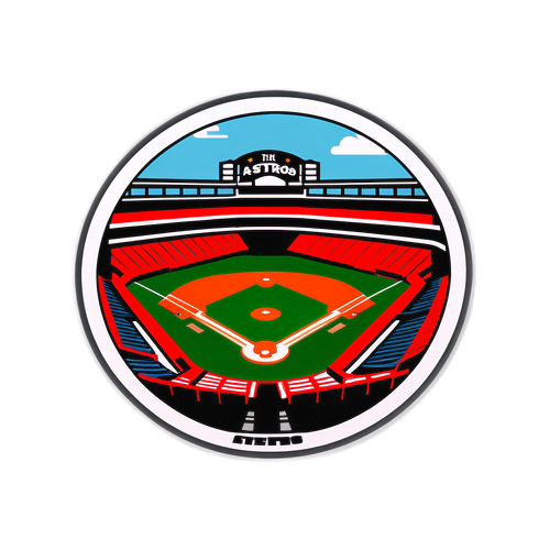 スタイリッシュな野球スタジアムシーン