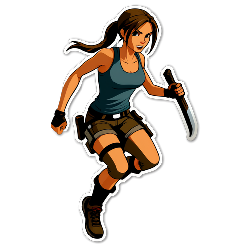 Akční motiv z Tomb Raider