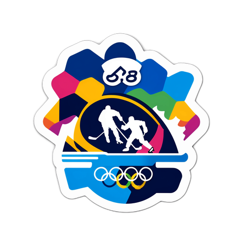 Хокейна наліпка Олімпіади 2026