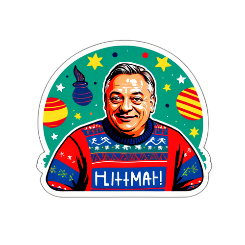 Vicces matricák Orbán Viktor pulóverével