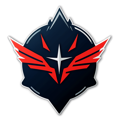 Дизайн наклейки: Взаимодействие команд Team Spirit и Astralis
