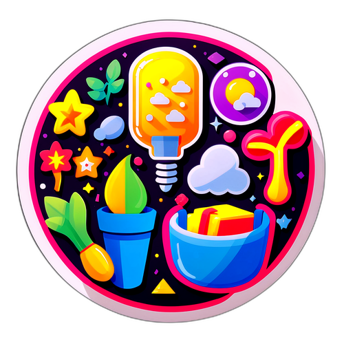 Nálepka pro kreativní testování