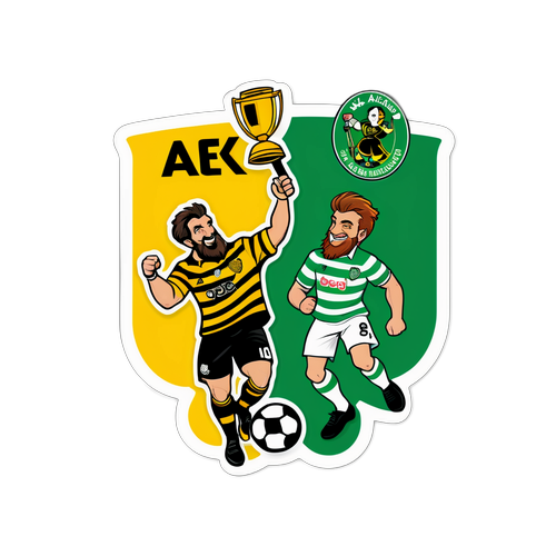 AEK Athens vs Shamrock Rovers Sticker