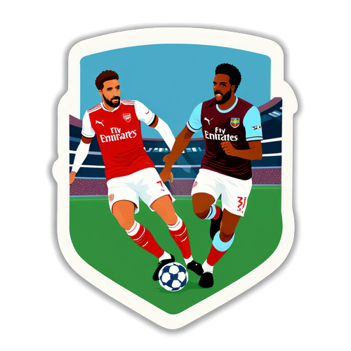 London Derby Showdown Sticker