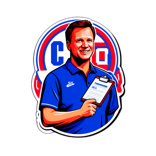 Coaching Teamwork Strategy Sticker