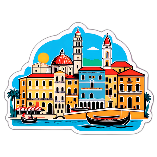 Stylisiertes Bild von Bari