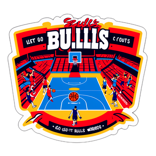 Quadra de Basquete Cheia de Energia