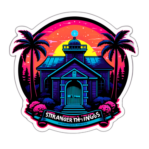 Hawkins Prison Sticker