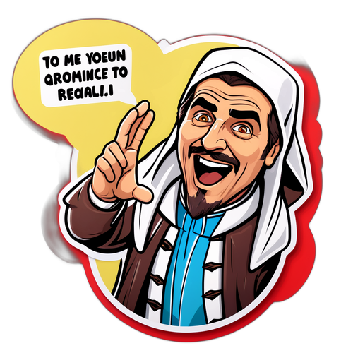 Sticker Esilarante di Ezio Greggio