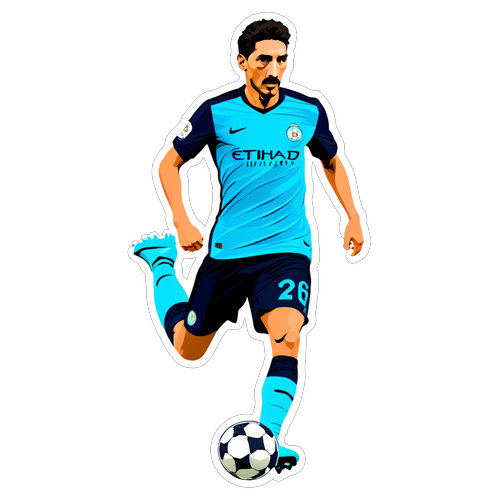 Stiker Penghormatan untuk Jesus Navas