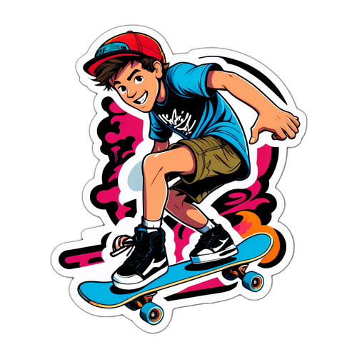 Blake Mitchell in Azione: Skateboarding