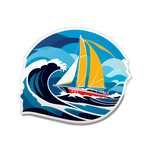 Vagues de Compétition : Vendee Globe 2024