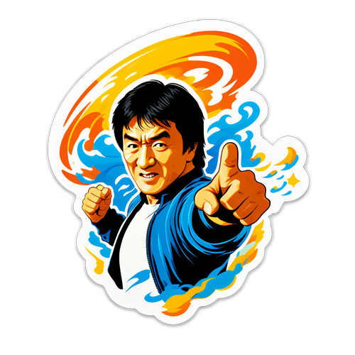 Akciódús Jackie Chan Matrica