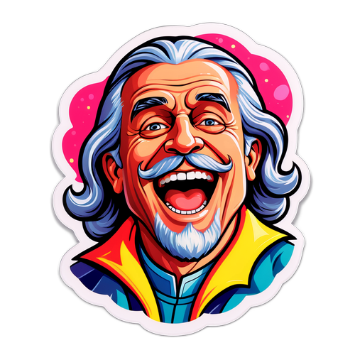 Rolig klistermärke av Messiah Hallberg