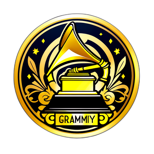 Adesivo di Premiazione Grammy 2026