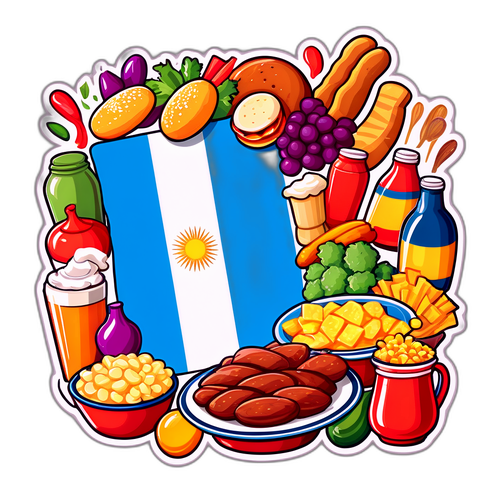 Vibrant Kulturell Illustrasjon for Argentina