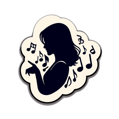 Adesivo Minimalista di Laura Pausini