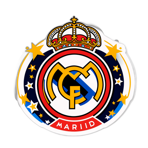 สติกเกอร์โลโก้เรอัลมาดริด