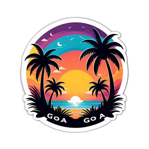 Adesivo Mistico Ispirato a Goa