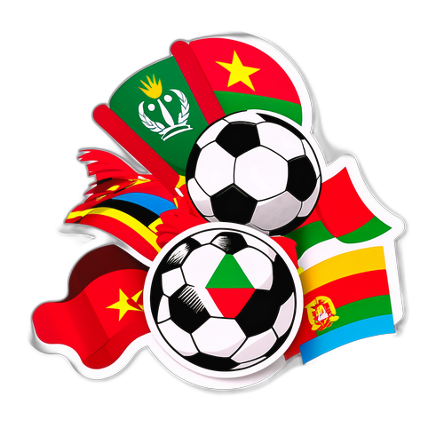 Sticker ya Madagascar vs. Eswatini